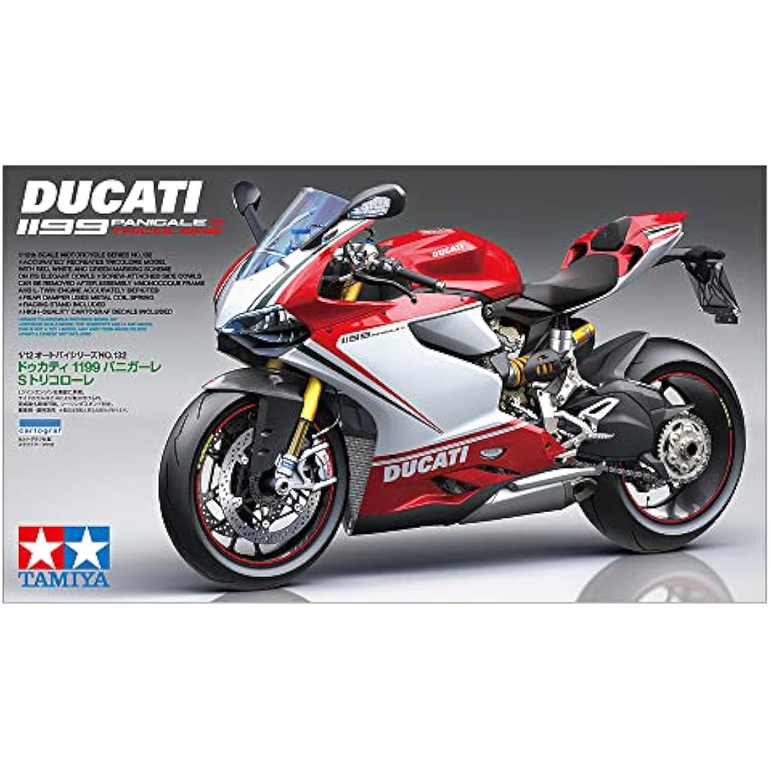 Tamiya 300014132 1: 12 Ducati 1199 Panigale S Tricolore