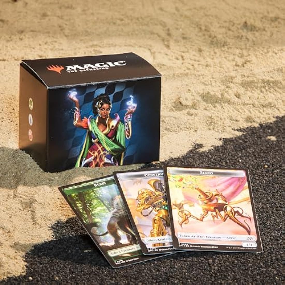 Magic: The Gathering Aetherdrift Commander Deck - Living Energy, Green/Blue/Red