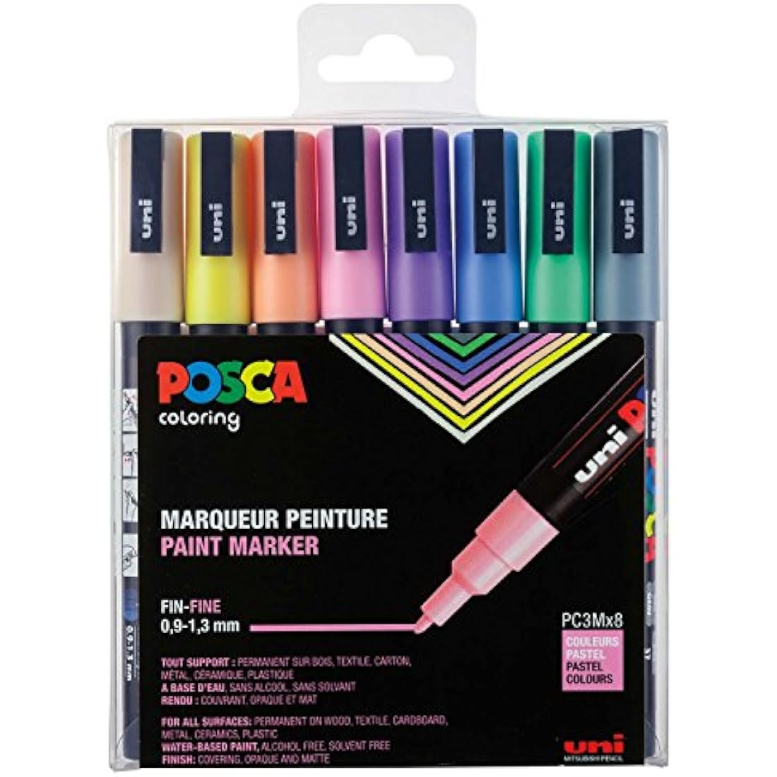 uni-ball Posca Marker with Fine Round Tip