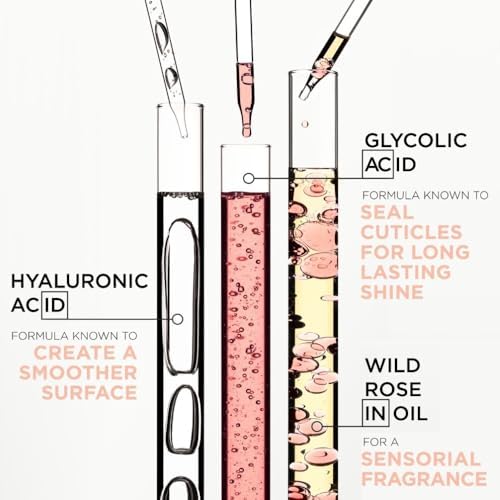 Kérastase Gloss Absolu Refillable Shampoo for All Hair Types, with Glycolic Acid, Hyaluronic Acid & Wild Rose 500ml