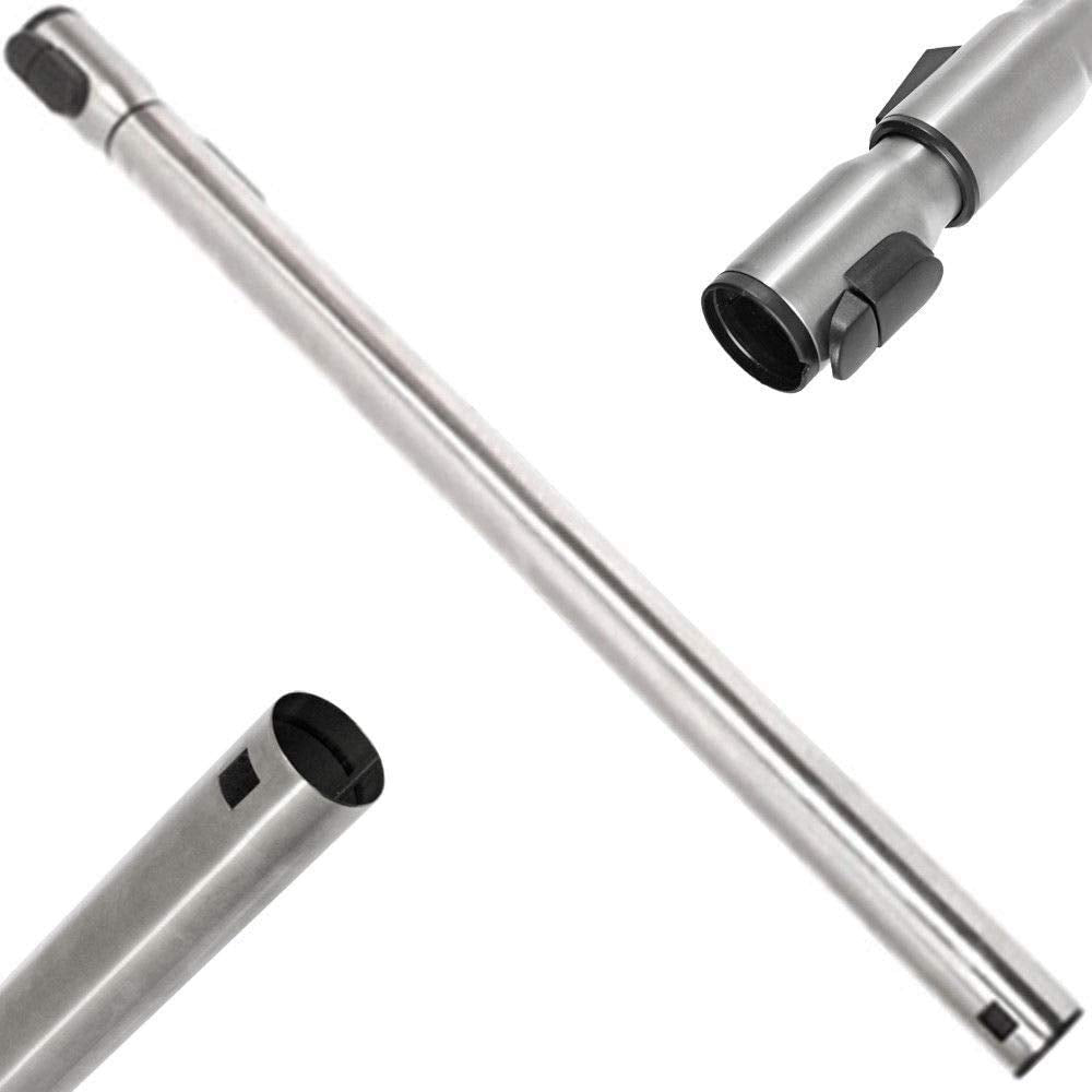 Adjustable Locking Extension Pipe 35mm Telescopic Suction Rod Tube Wand Compatible with Miele Vacuum Cleaner 6058222 10615280 9265990 10275580