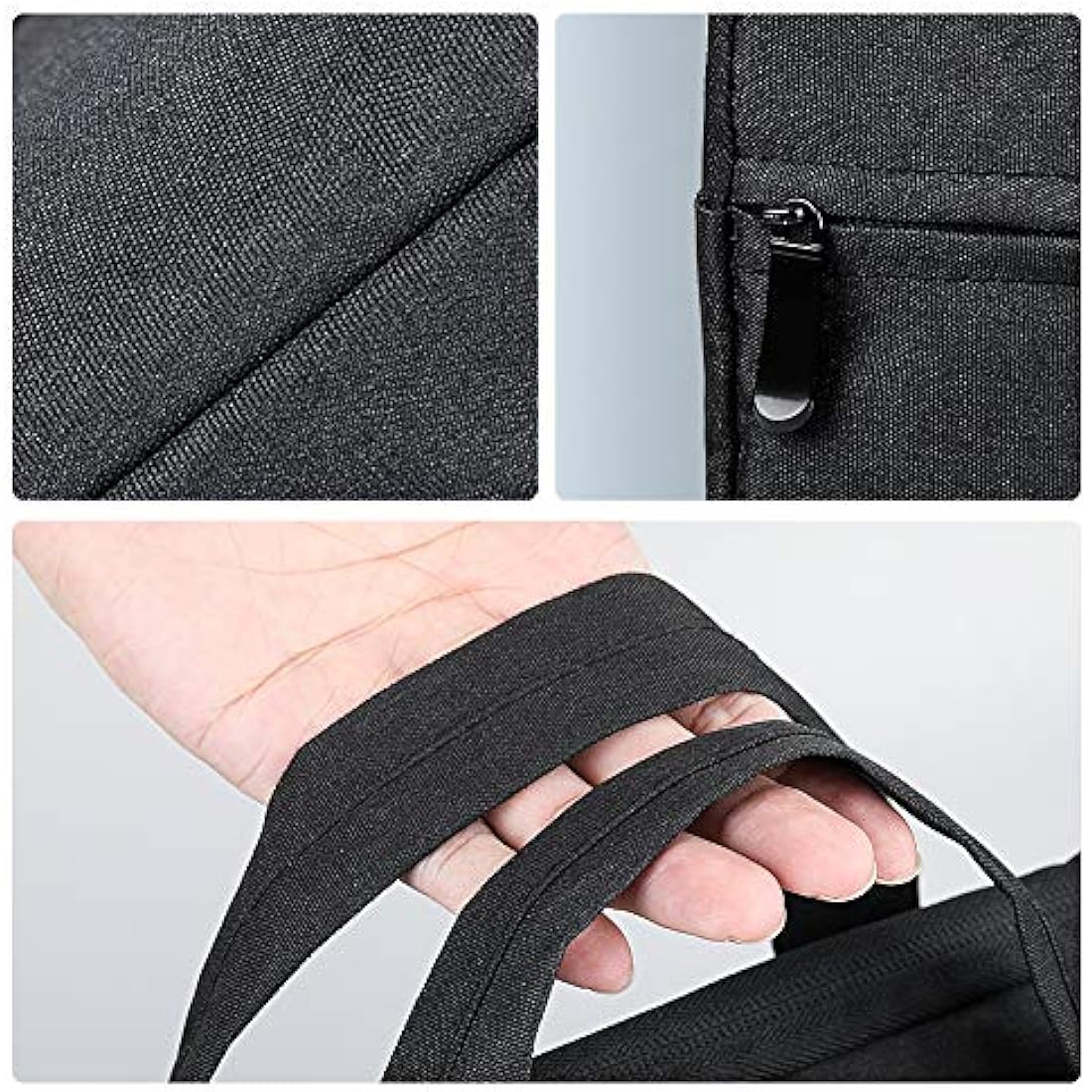 Carrying Bag for BOIFUN 14-17.5 Inch Portable DVD Player, Travel Laptop Sleeve Bag, Carry On Handle Case for Computer, Black