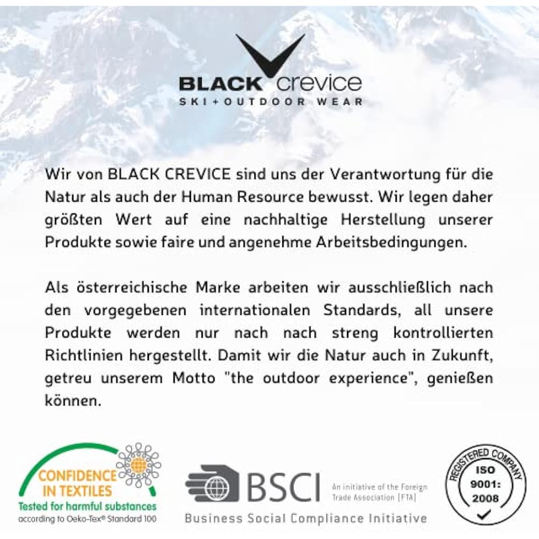 Black Crevice Gstaad Adults' Ski Helmet
