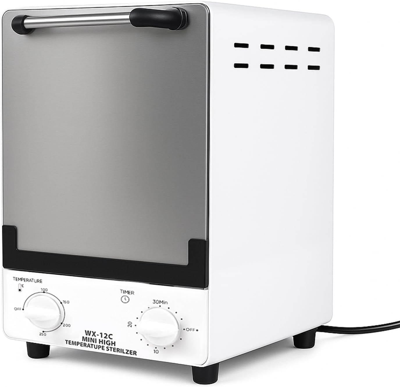 High Temperature Sterilizer,12L large Steriliser for nail tools,infrared Autoclave Sterilizer,adjustable temperature and time control,suitable for