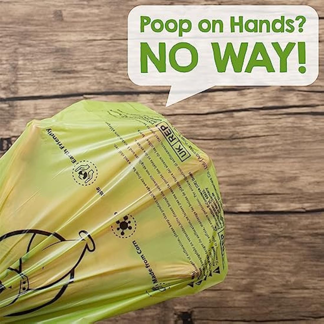 YORJA Dog Poo Bags, 720 Pet Poop Bags, Extra Thick and Strong 100% Leak-Proof Biodegradable Waste Bags