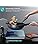AMZCHEF Single Induction Cooker, Ultra-thin Induction Hob with Fashion Look, 10-level Power and Temperature Control, Black Frosted Glass Panel, Touch Sensor, 3-hour Timer, Safety Lock