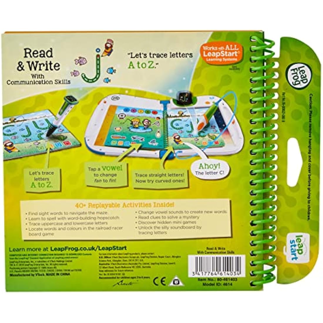 Read & Write 3D Activity Book