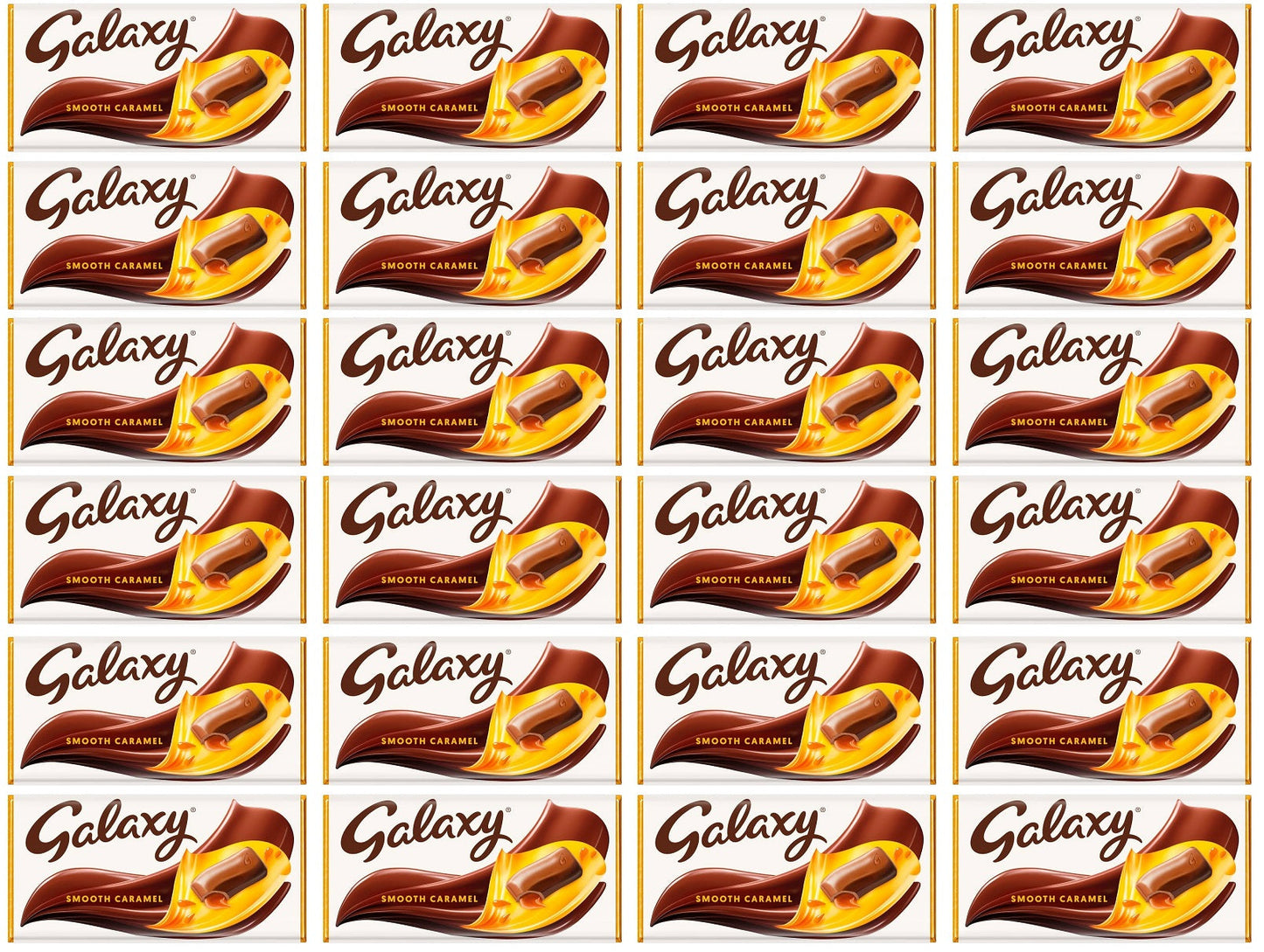 24 x Galaxy Caramel Large Bar - 135GM