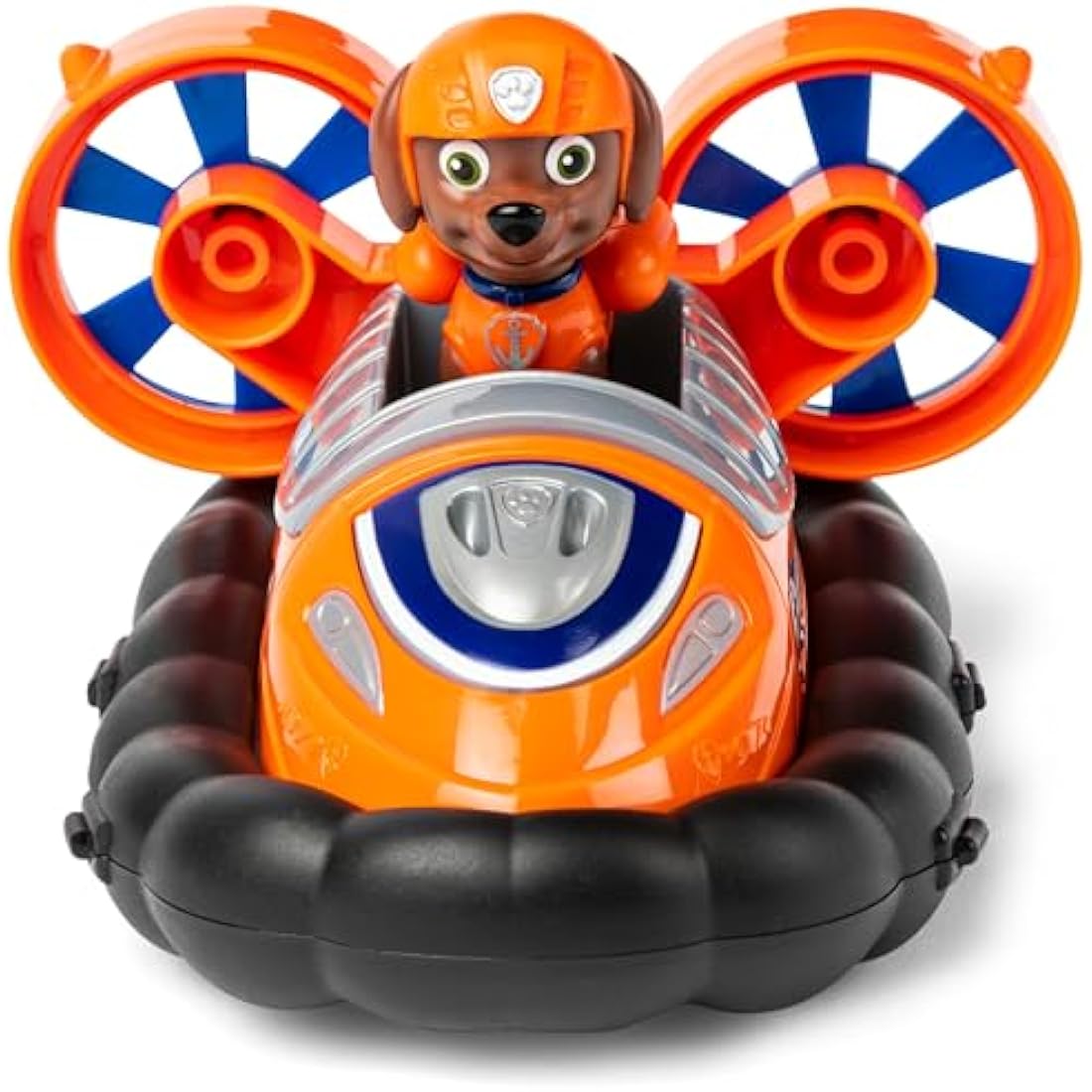 Paw Patrol, Zuma’s Hovercraft, Toy Vehicle with Collectible Action Figure, Sustainably Minded Kids’ Toys for Boys & Girls Aged 3 and Up
