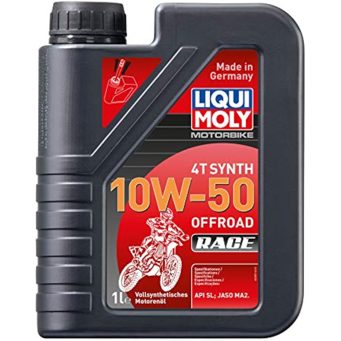 Liqui Moly 3051 Motorbike Oil 4T Synthetic 10 W Offroad Race
