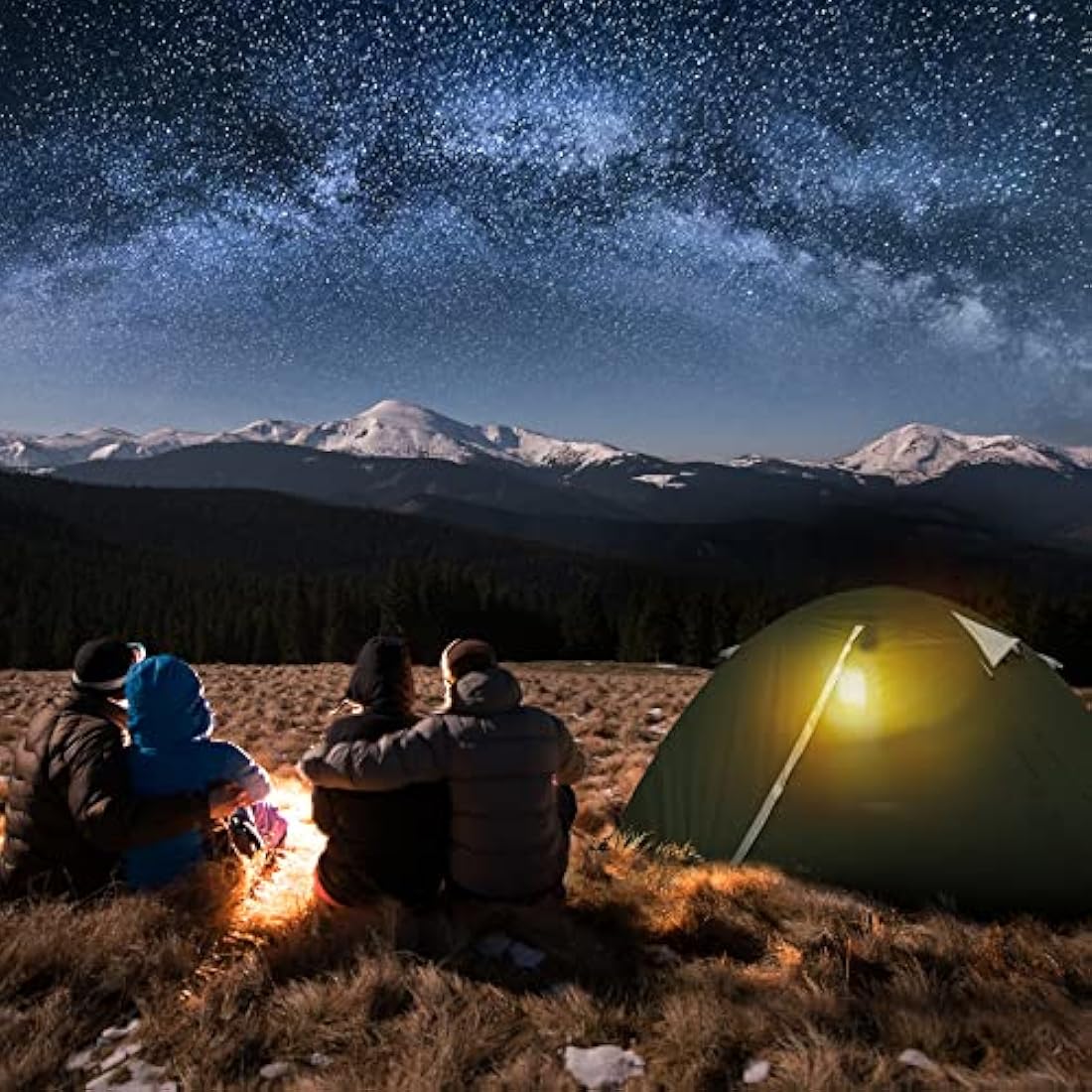 Bessport Tent 1 & 2 & 3 Person Ultralight Camping Tents, 3-4 Season Waterproof & Windproof Dome Tent, Small Pack Size, Suitable for Adults, Hiking, Camping, Outdoor