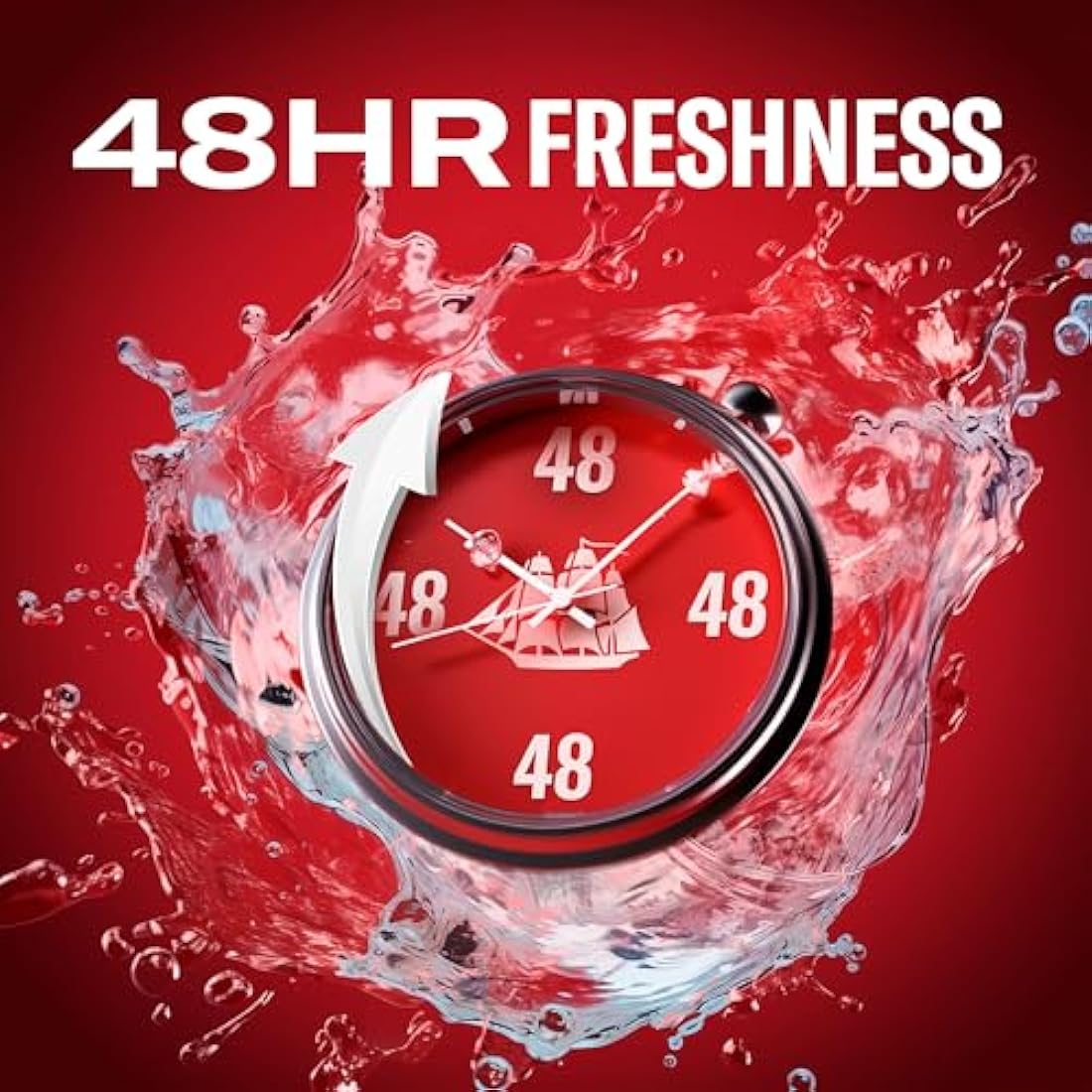 Old Spice Original Deodorant Stick For Men, Aluminium Free, Long Lasting Perfume Quality Scent, 48H Fresh, Invisible on Black & White, Multipack 6 x 50ml