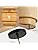 FORCOSO Vintage Boho Rattan Pendant Light, Wicker Shade Ø29 cm, E27, max.60W for Dining Room, Living Room, Bedroom, Hallway, Kitchen Island - Brown