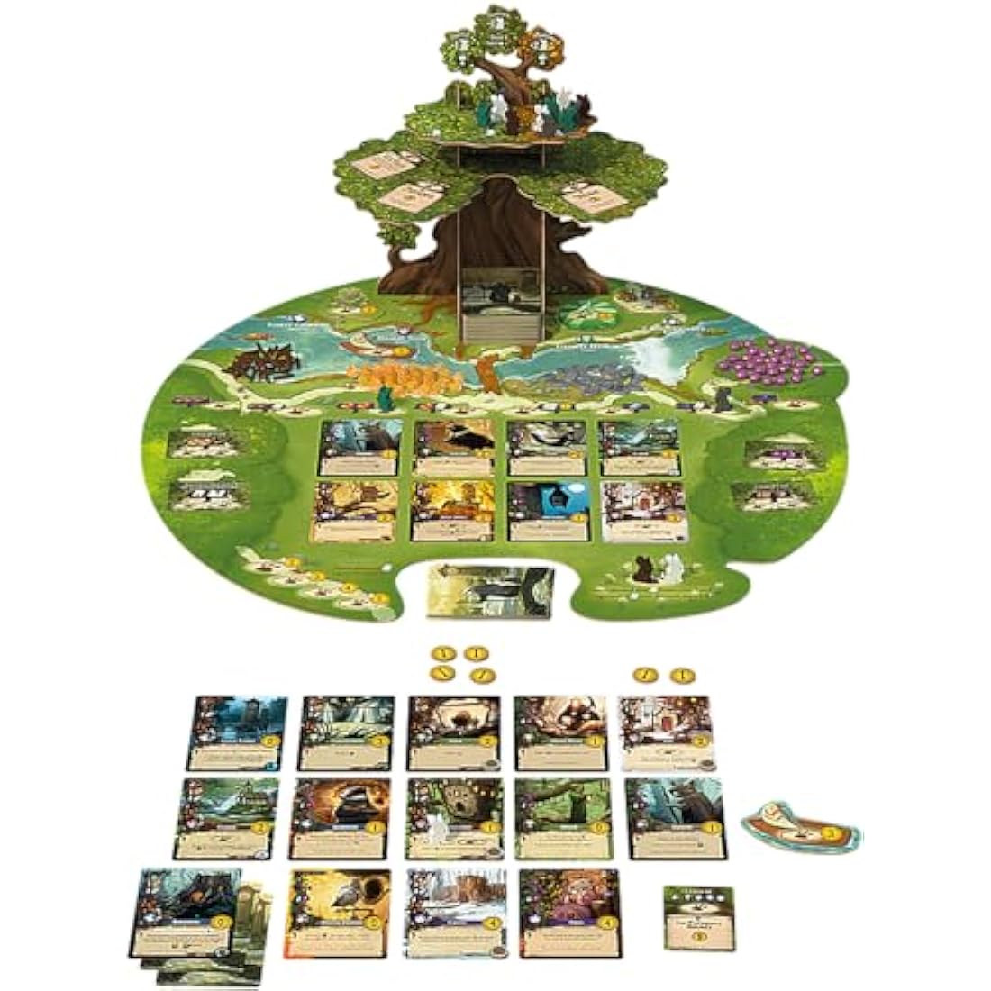 Starling Games | Everdell 2nd Edition | Board Game | 40-80 Minute Playing Time | Ages 10+ | 1-4 Players