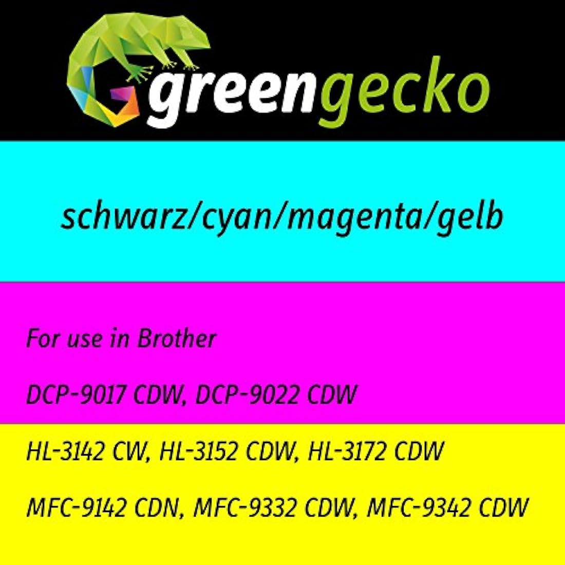 XXL Toner Set replacement Brother TN-242 / TN-246 | for Brother HL-3142cw, DCP-9022cdw, MFC-9142cdn, MFC-9332cdw, MFC-9342cdw / cartridges black, cyan, magenta, yellow