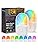 Emeritpro Night Light Plug in Wall with Dusk to Dawn Sensor, 0.5W Warm White+RGB Colorful Night Light, 3 Lighting Modes, Acrylic Plug in Wall Light for Hallway, Baby, Bedroom, Garage, 2 Pack
