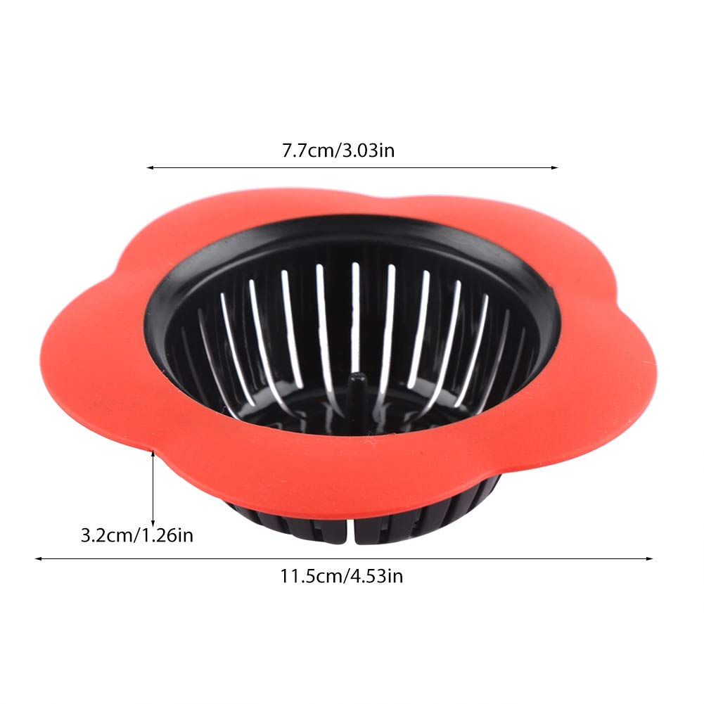 Kitchen Sink Drain Strainer, Fine Mesh Filter Drain Plug for Kitchen, Bathroom, Bathtub, Wash Basin