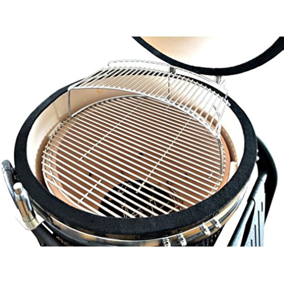 Onlyfire BBQ Warming Rack for Weber Kettle Charcoal Grill Kamado Cermic Grill and Smoker