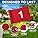 KINGTOP Miniature Golf Flagstick, Practice Putting Green Flags for Yard, Golf Pin Flag Hole Cup Set, Portable 2-Section Design, 3ft Flagpole, Indoor | Outdoor, Red Flag Numbered #1 2 3 4, 4-Pack