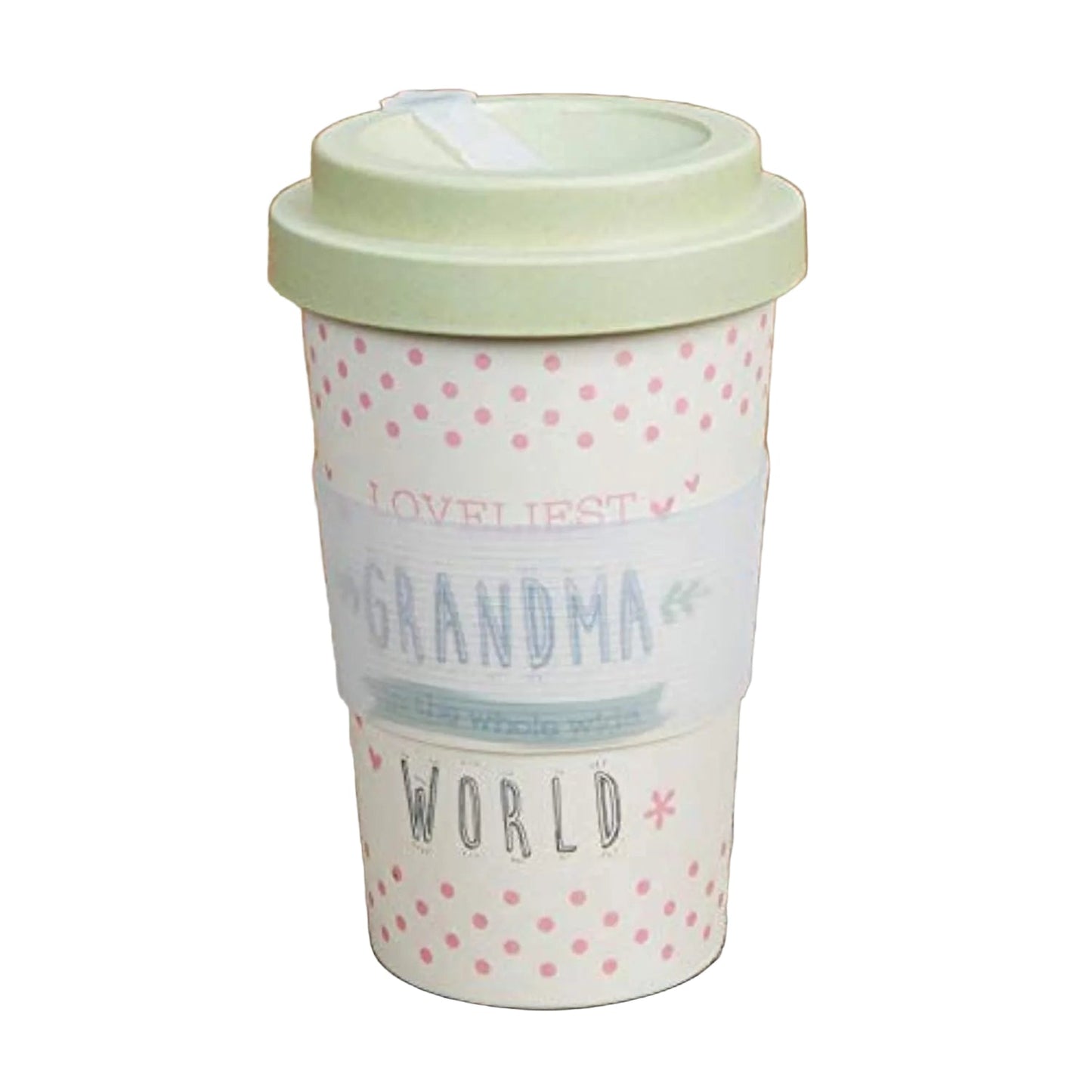 Love Life Bamboo travel mug 400 ml