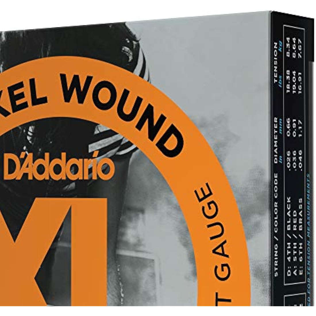 D'Addario XL Nickel Electric Guitar Strings - EXL110-3D - Perfect Intonation, Consistent Feel, Reliable Durability - For 6 String Guitars - 10-46 Regular Light, 3-Pack, Packaging May Vary