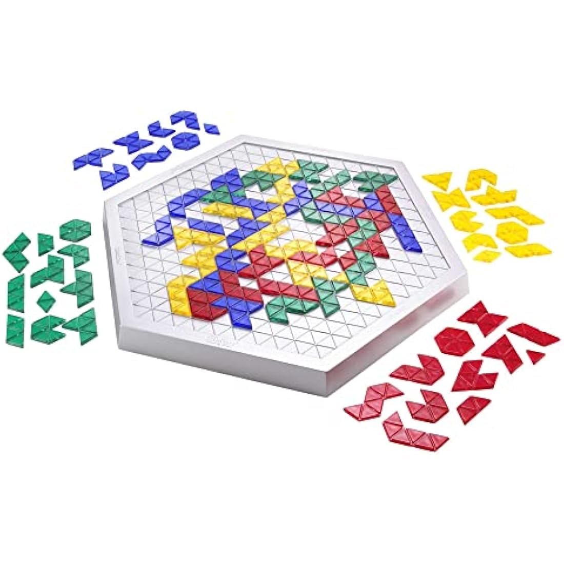 Blokus Trigon Board Game, Family Game for Kids and Adults, Use Strategy to Block Your Opponent, Easy to Learn, R1985