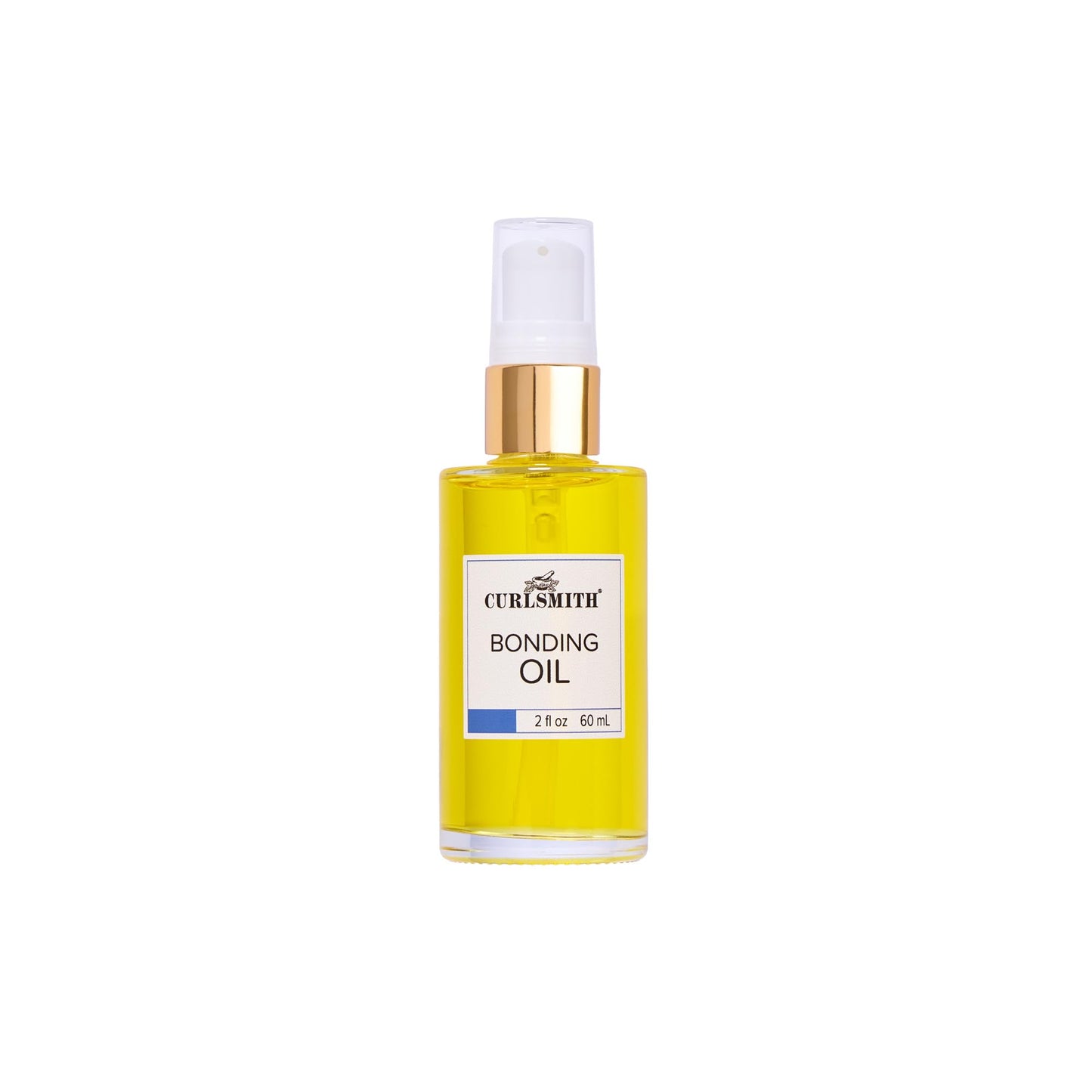 Curlsmith ? Bonding Oil, Lightweight Finishing Oil, For All Hair Types Including Dry & Damaged (60ml)