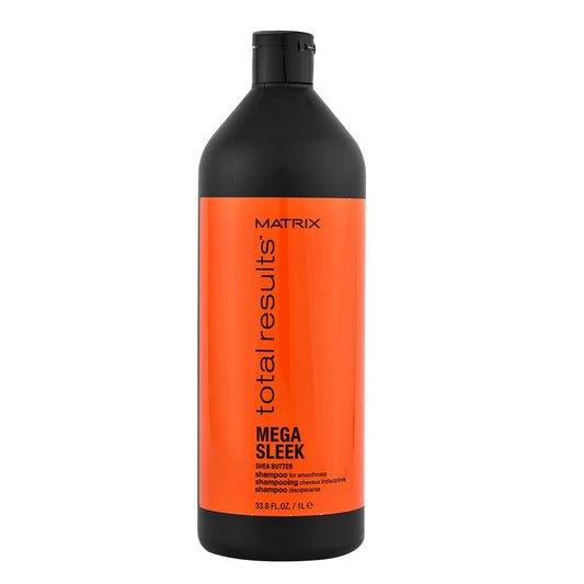 Matrix | Mega Sleek | Smoothing Shampoo with Shea Butter to Protect against Humidity, for Coarse Hair, Total Results
