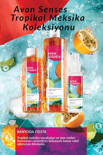 Avon Senses Body Mist 100ml (Tropical Mexicans Maracuja & Lime Scent)