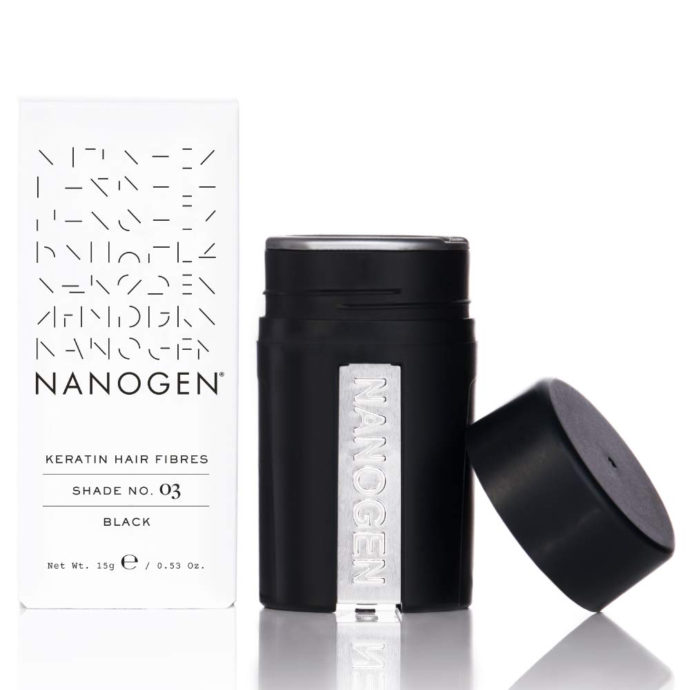Nanogen Hair Fibres, Black 15g