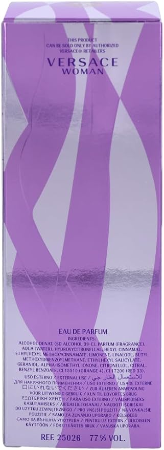 عطر فيرساتشي وومان أو دو بارفان بخاخ 50 مل