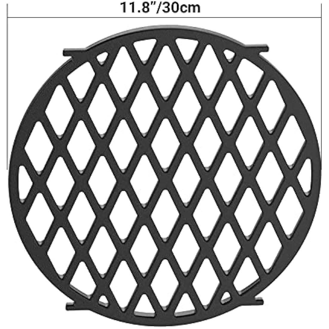 onlyfire Cast iron Grid Pattern Cooking Grate Fits for Weber Gourmet BBQ System