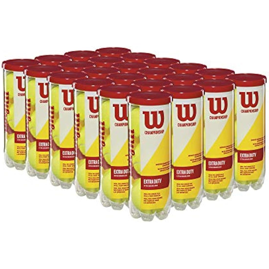 Wilson Championship Regular and Extra Duty Tennisbälle