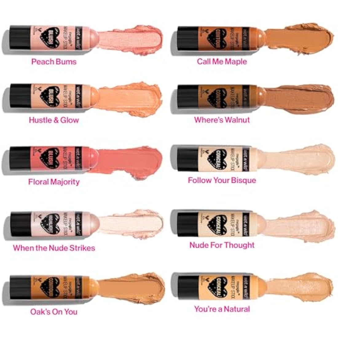 WET N WILD MegaGlo Makeup Stick - Peach Bums