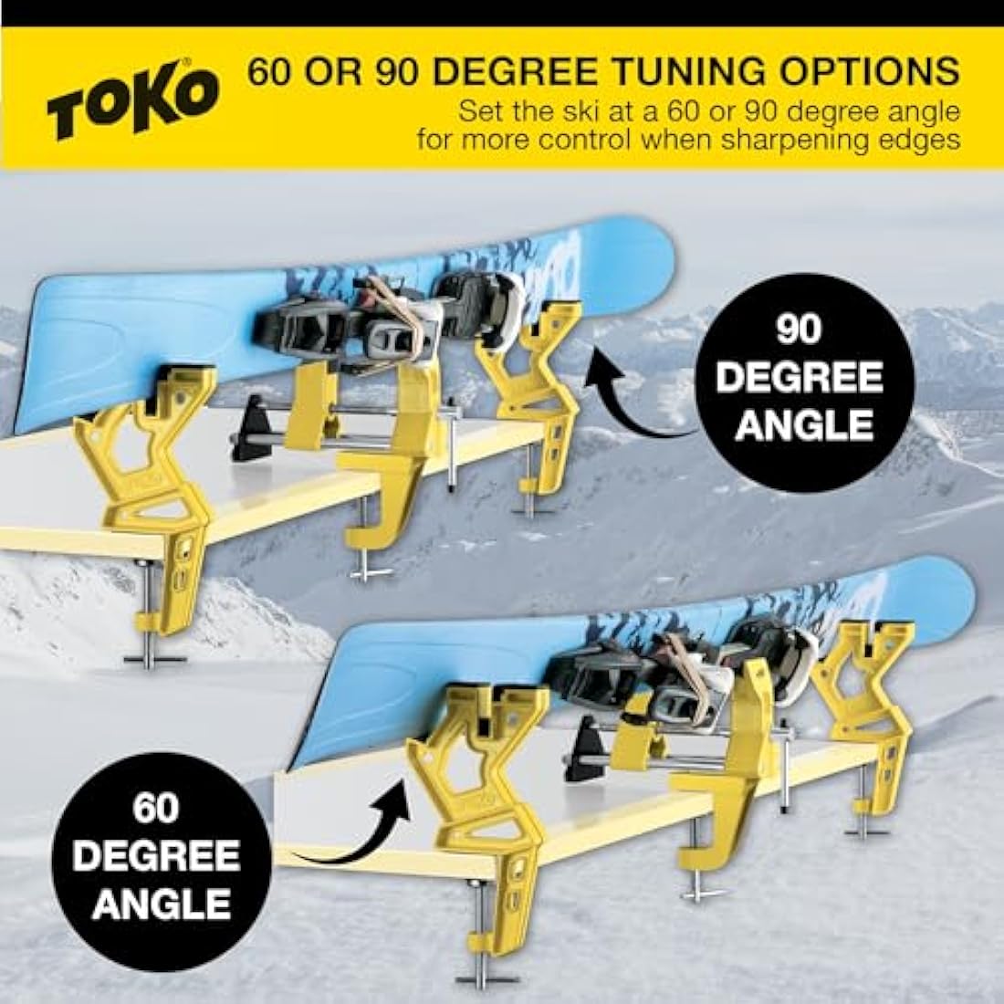 TOKO Ski Vise Freeride