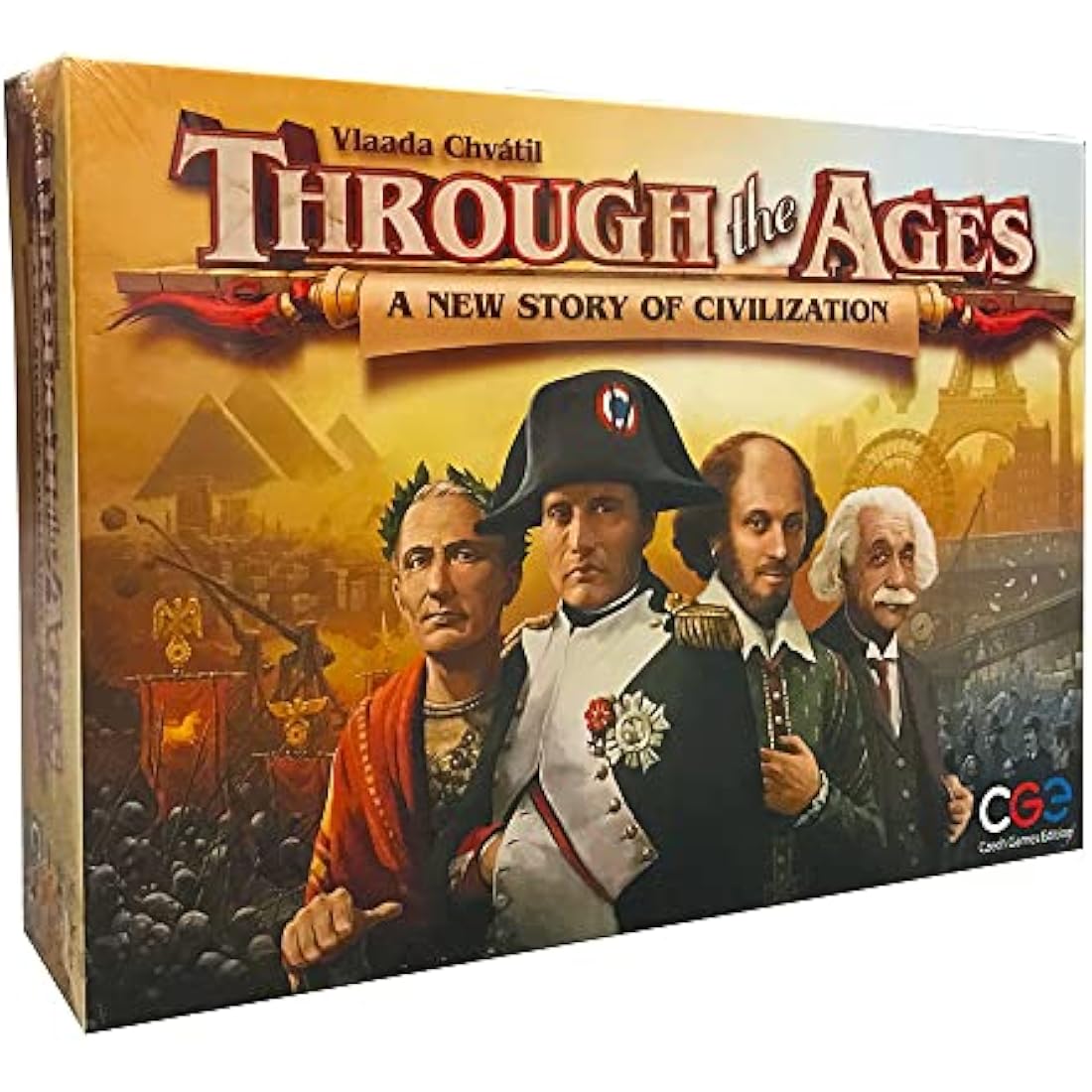 Czech Games Edition CGE00032 Through the Ages [2015] - A New Story of Civilization, Board Game by Vlaada Chvatil