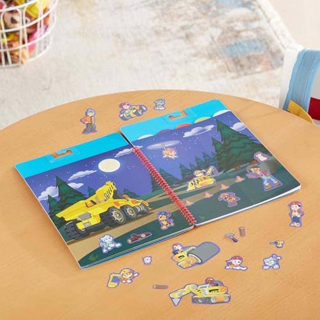Melissa & Doug PAW Patrol Reusable Stickers Ultimate Rescue | Activity Pad | Sticker Book | 3+ | Gift for Boy or Girl