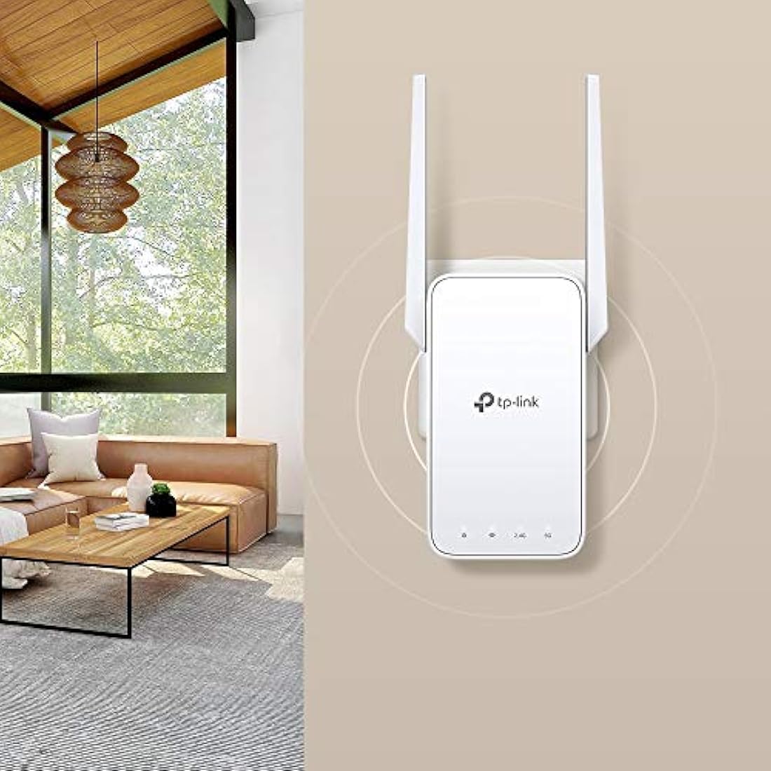 TP-Link RE315 AC1200Mbps WiFi Extender Booster Dual Band, 2 External Antennas, EasyMesh, WiFi Booster Range Extender, Internet Booster, Access Point, Works with Any WiFi Router, Easy Setup, UK Plug