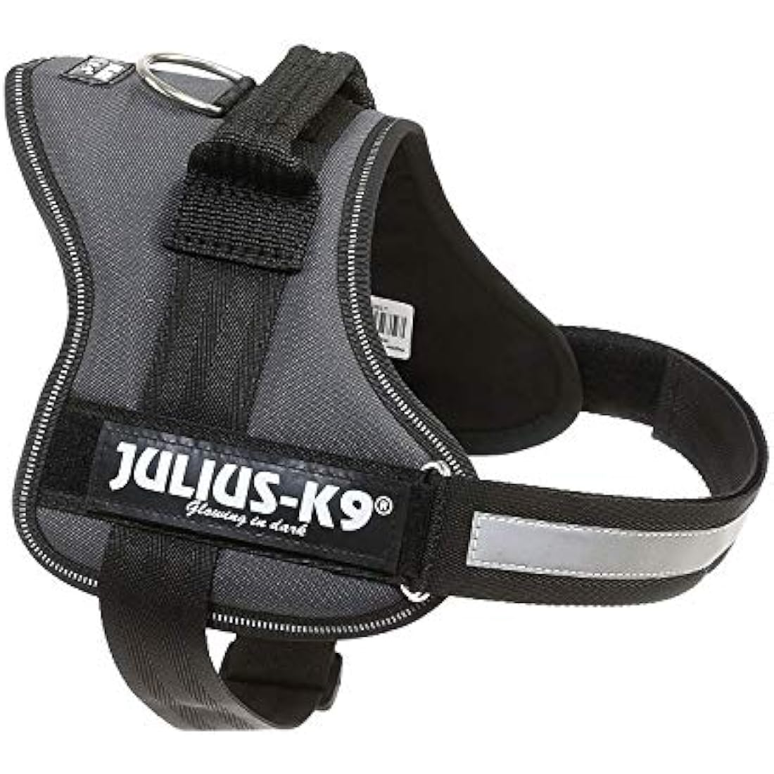 JULIUS-K9Powerharness, Size: M/0, Anthracite