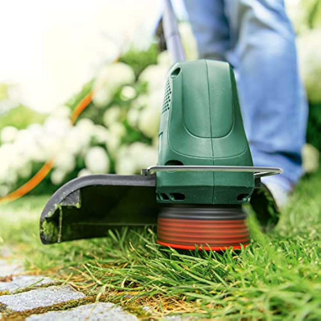 Bosch Electric Grass Trimmer EasyGrassCut 26 (280 Watt, Cutting Diameter 26 cm, Weight: 2 kg, in Carton Packaging)