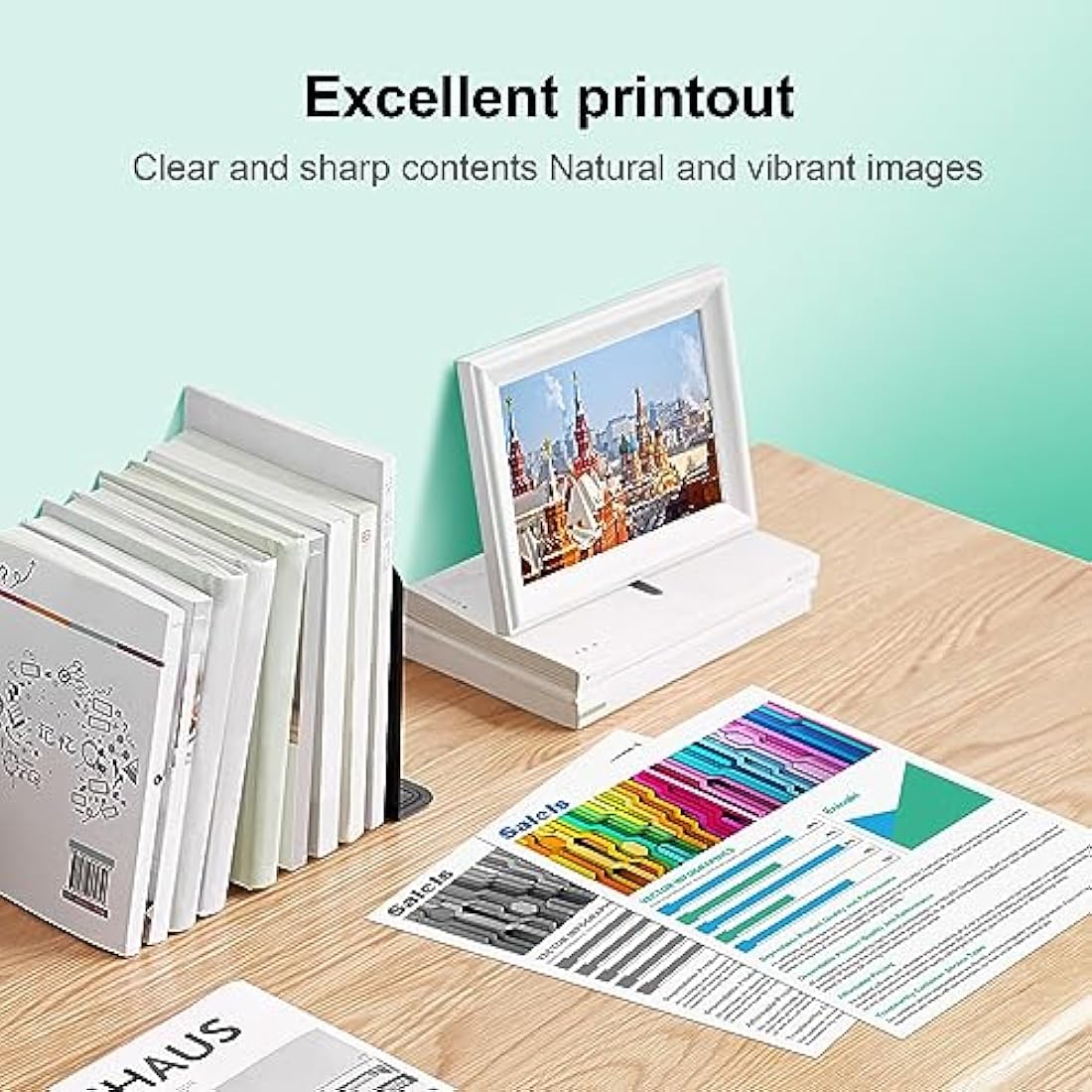 Salols 62XL Ink Cartridges Replacement for HP 62 Ink Cartridges Twin Pack for HP62 Genuine Black and Tri Colour 62 XL for HP Envy 5540 5640 5546 5544 5644 5541 OfficeJet 250 200 5740 Packing May Vary