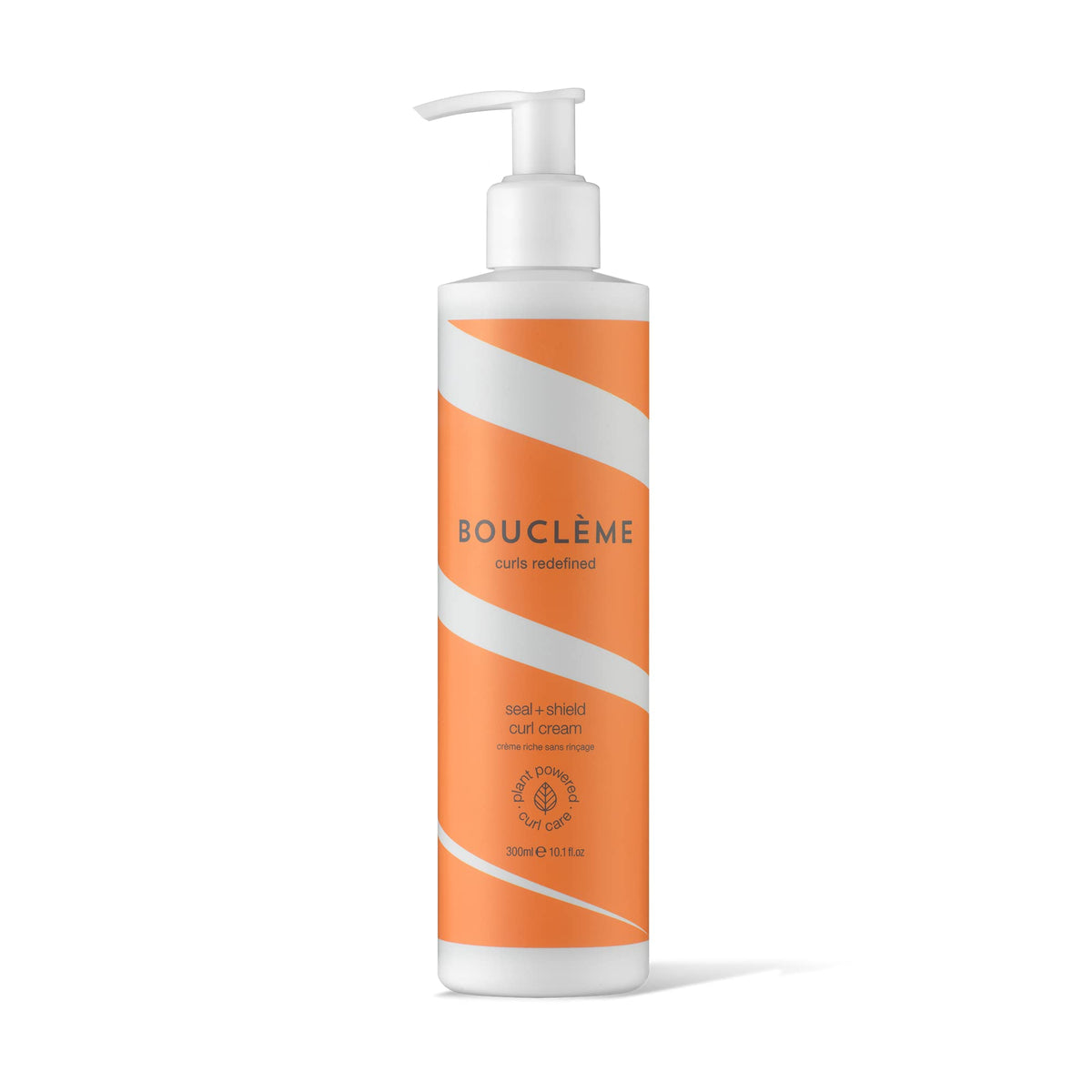 Boucl?me Seal + Shield Curl Cream - Lightweight Curl Cream to Protect Against Humidity - 96.98% Naturally Derived Ingredients and Vegan - 300ml, White
