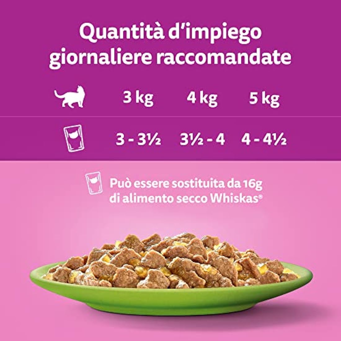 whiskas 1+ Adult Classic Selection in Gravy 84 Pouches, Adult Wet Cat Food, Megapack (84 x 85 g)