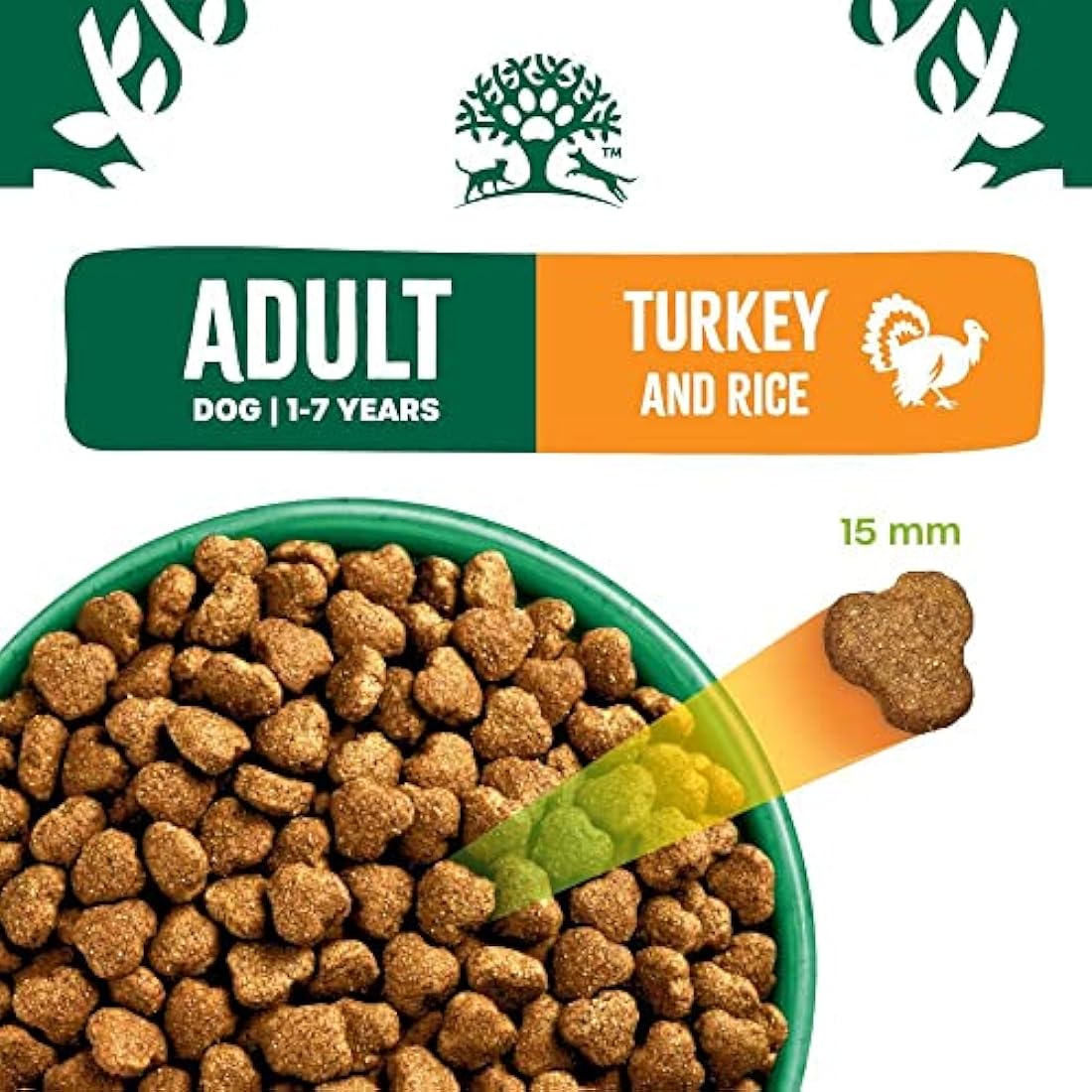 James Wellbeloved Adult Turkey & Rice 7.5 kg Bag, Hypoallergenic Dry Dog Food