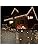 Icicle Christmas Fairy Lights Waterproof Outdoor/Indoor use. Warm White 800 LED 21M Wide 160 Icicle Drops Plus a Massive 10M Lead Cable, 8 Modes, Low Safe Voltage White Cable
