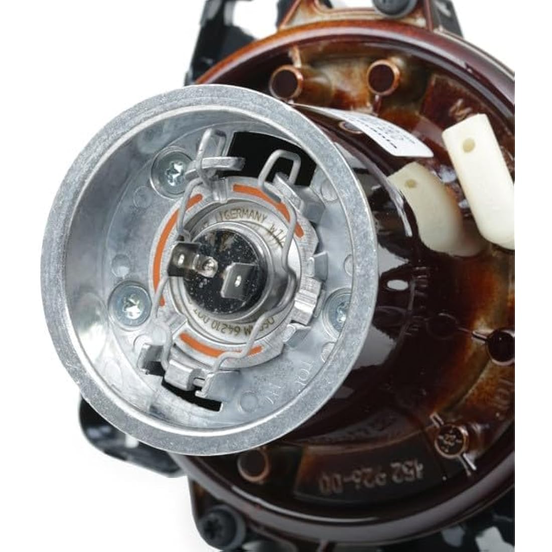HELLA 1BL 008 193-001 Halogen/DE-Insert, headlight - 90mm Essential - 12V - round - Reference number: 12.5 - Fitting - Lens Colour: Crystal clear - Plug: Blade Terminal - right/left - Quantity: 1