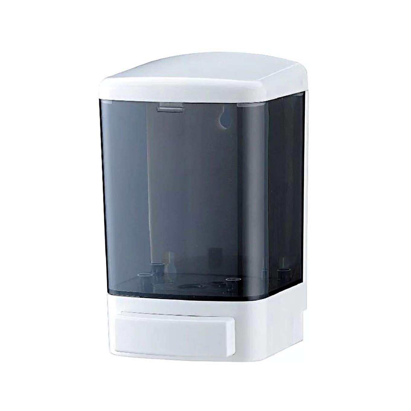 Evhome Manual Soap Dispenser Kitchen Bathroom Wall Mounted Commercial for Liquid Containers Shampoo Gel Chamber Plastic - (33.8 oz) 1000ml