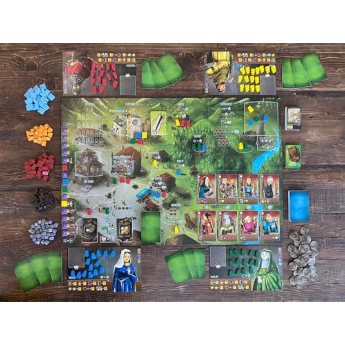 Renegade Game Studio | Architects of the West Kingdom | Board Game | Ages 12+ | 1 to 5 Players | 60 to 80 Minutes Playing Time