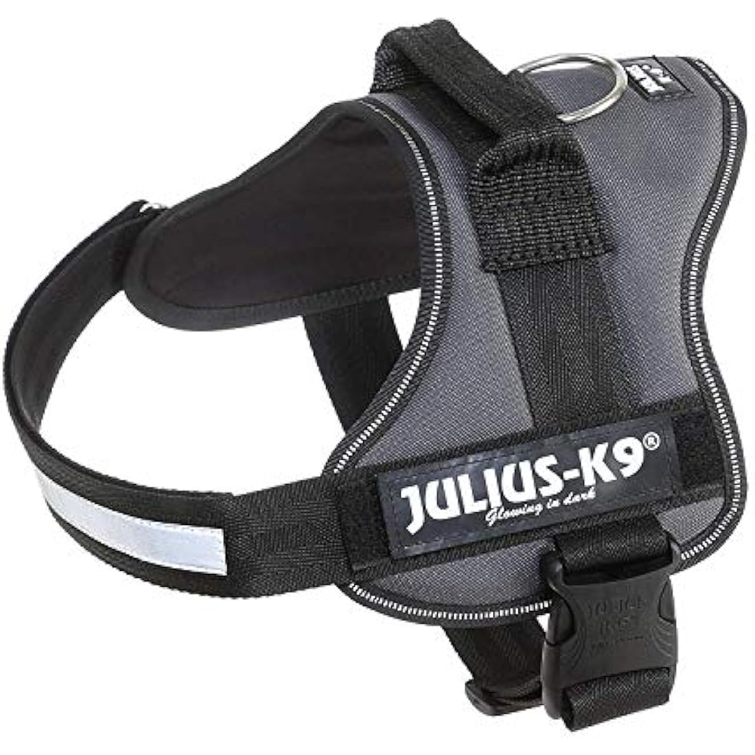 JULIUS-K9Powerharness, Size: M/0, Anthracite