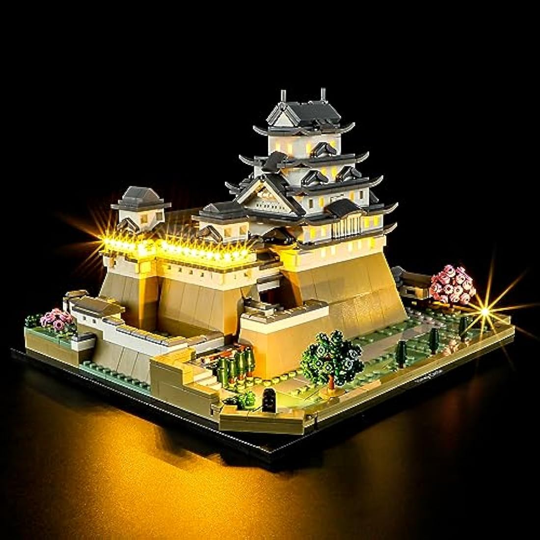 BRIKSMAX Led Lighting Kit for LEGO Himeji Castle - Compatible with Lego 21060 Architecture Building Set- Not Include Lego Set